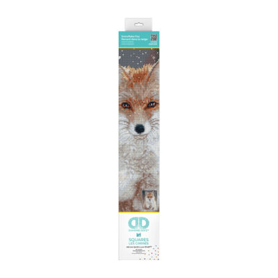 DIAMOND DOTZ SQUARE DOTZ SNOWFLAKE FOX