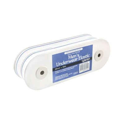 UNI TRIM ELASTIC UNDERWEAR MEN'S 28MM X 30M