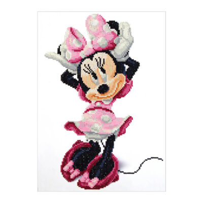 DIAMOND DOTZ,MINNIE'S BOW,31X43CM