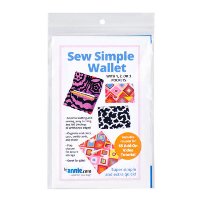 BY ANNIE PATTERNS - SEW SIMPLE WALLET