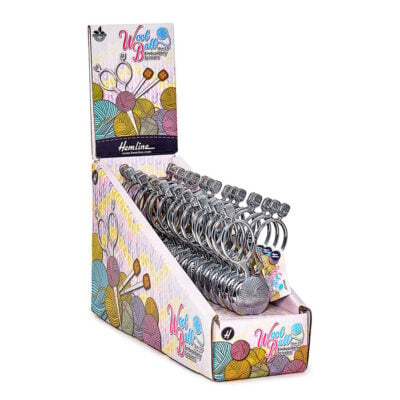 SCISSORS EMBROIDERY 10CM/3.9IN 15PC DISPLAY