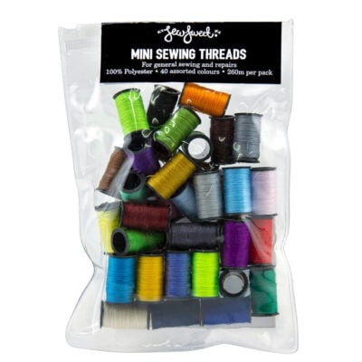 THREAD MINI 40PC ASSORTED COLOURS