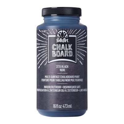 PLAID FOLKART MULTI SURFACE CHALKBOARD PAINT 16OZ