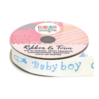 COLOURME GROSGRAIN PRINTED 15MMX5M