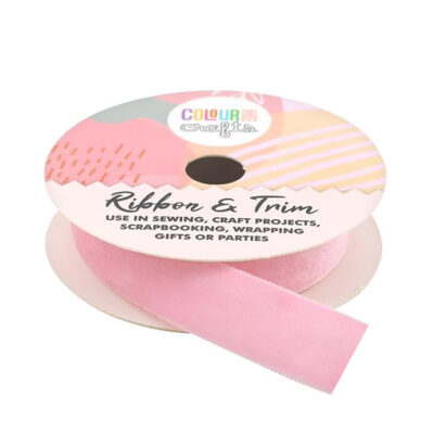COLOURME VELVET RIBBON 16MM X 2M