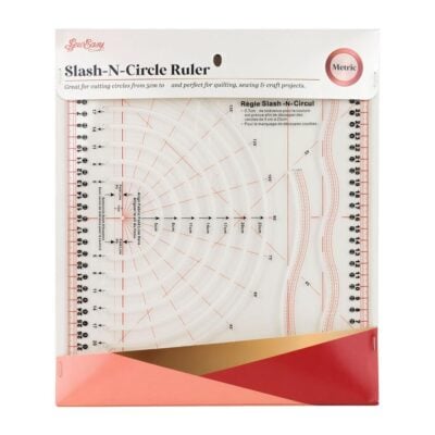 SEW EASY HANGSELL RULER CIRCLE N SLASH / NO LOGO