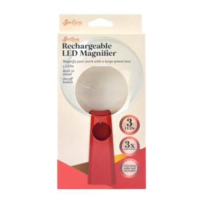 SEW EASY RECHARGEABLE LED MAGNIFIER