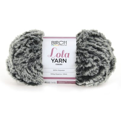 BIRCH LOLA YARN 100% POLYESTER 100G 10PK