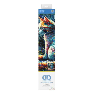 DIAMOND DOTZ 50.50 X 40.50 - STARRY NIGHT CAT