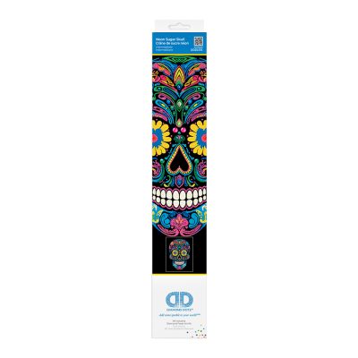 DIAMOND DOTZ 35.5CM X 45.7CM - NEON SUGAR SKULL