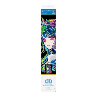 DIAMOND DOTZ 35.5CM X 45.7CM -NEON ANIME PRINCESS