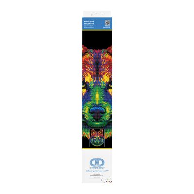 DIAMOND DOTZ 35.5CM X 45.7CM - NEON WOLF