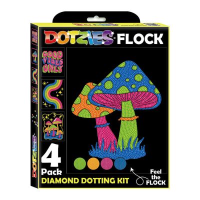 DIAMOND DOTZ 25.40CM X 20.32CM - NEON GOOD VIBES