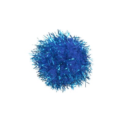 POM POMS METALLIC 20MM
