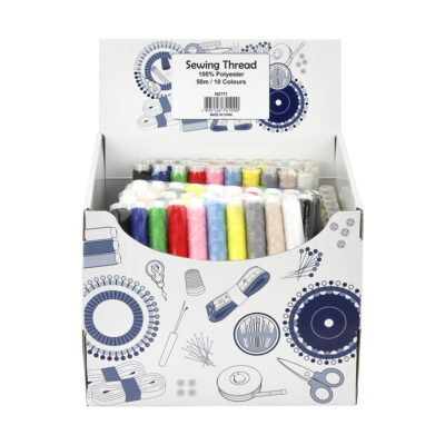 SEW TASTY POLY SEWING THREAD - ASSORTED
