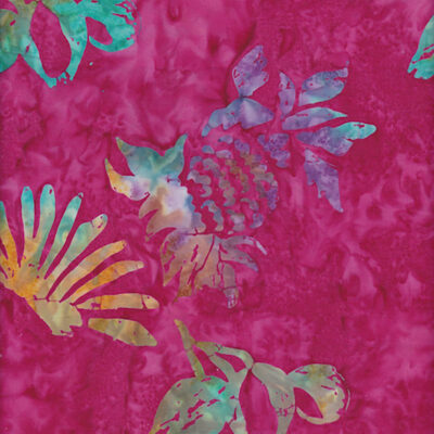 BIRCH FABRICS BATIK 100% COTTON 110CM X 6M PINK