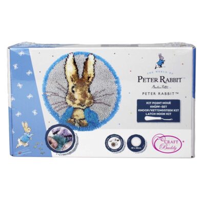 CRAFT BUDDY PETER RABBIT CRYSTAL ART ROUND RUG