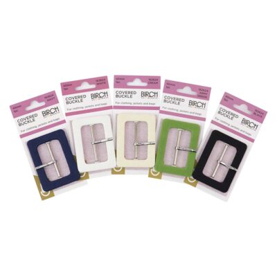 BIRCH BUCKLE FABRIC COVERED 40MM (1.5")